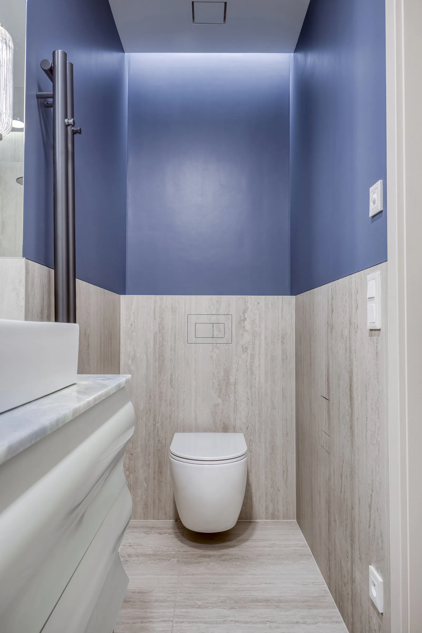 WC vzorového bytu